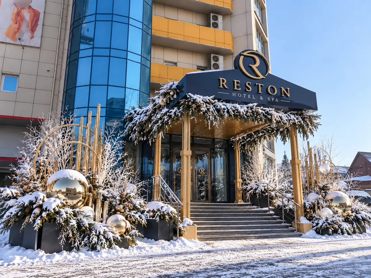 RESTON / GOLDEN WINTER — день, визуализация концепции